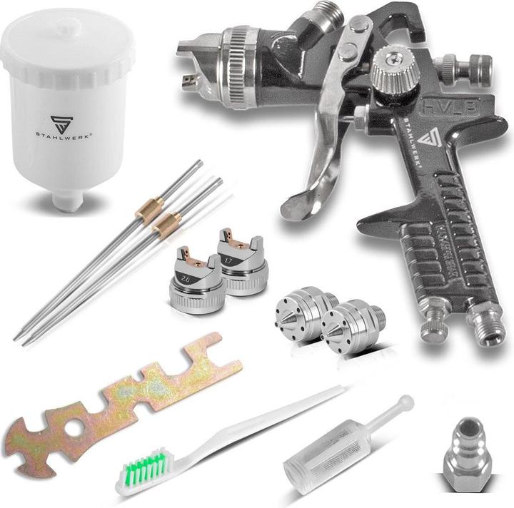 Actual product image Stahlwerk HVLP spray gun SG-600 ST 1.4 mm nozzle 600 ml flow cup