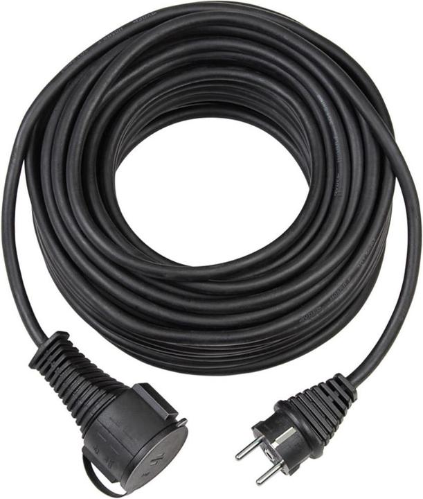 Actual product image Brennenstuhl Bremaxx extension cable IP44 25m black AT-N05 (25 m, CEE 7/4)