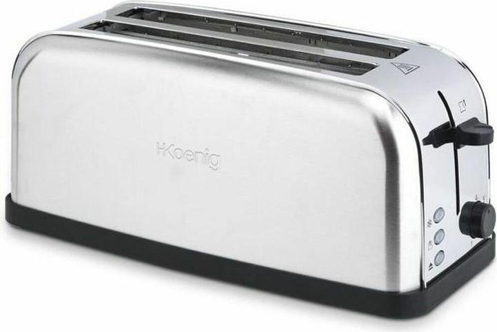 Image du produit Hkoenig Koenig - TOAS28 - Long Slot Broodrooster - RVS (Prise UE)