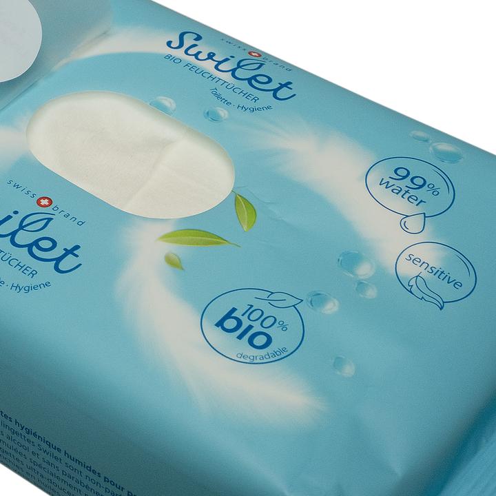 Produktbild Swilet Die Bio-Feuchttücher Toiletten (54 Stück)