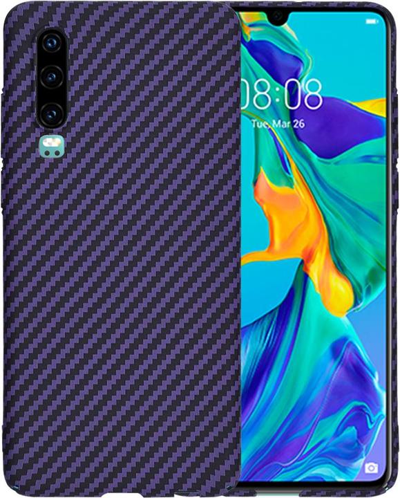 Image du produit Techsuit - Carbonite FiberShell - Huawei P30 - Purple (Huawei P30)