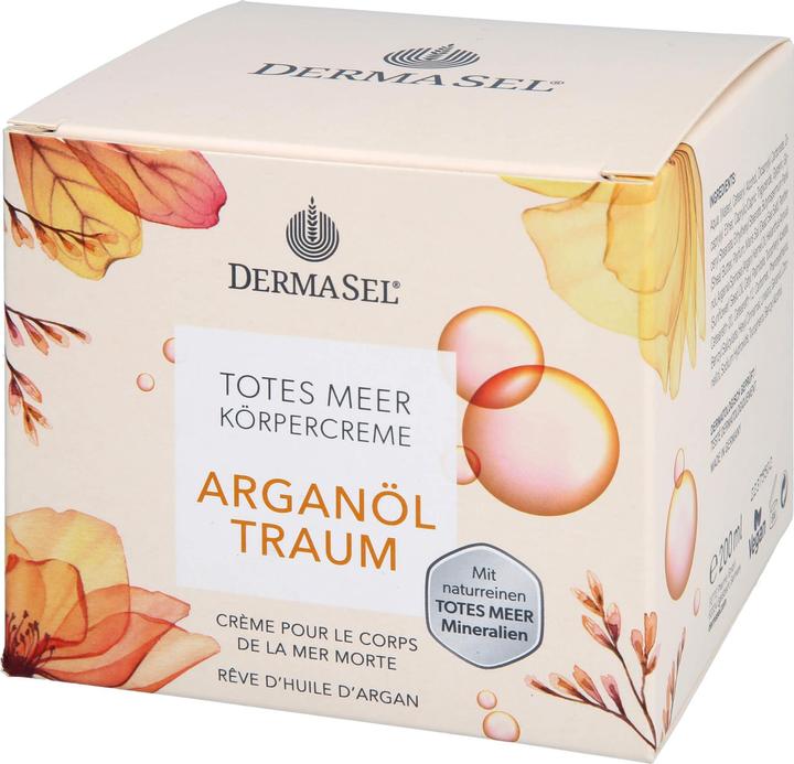 Produktbild DermaSel Körpercrème Arganöl Traum deutsch französisch (Körpercreme, 200 ml)