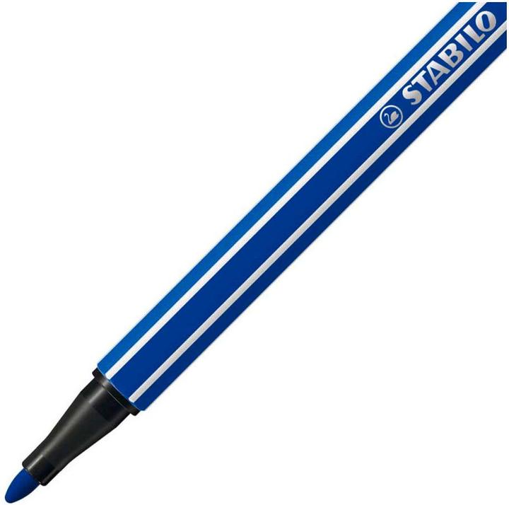 Actual product image STABILO Pen 68 Premium felt-tip pen (Red, Black, Green, Blue, Brown, Yellow, Turquoise, 6 x)