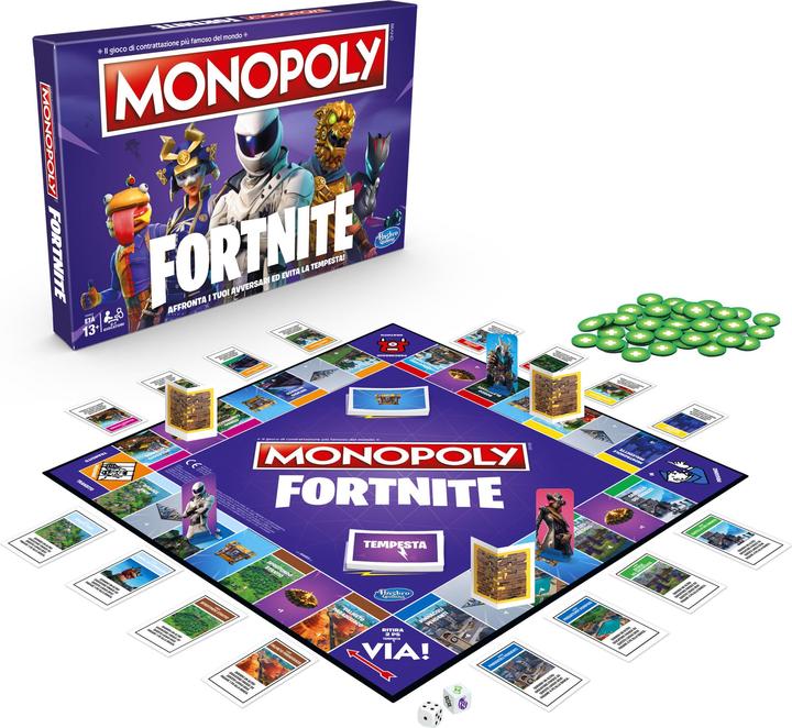 Produktbild Hasbro Gaming Monopoly Fortnite (Italienisch)