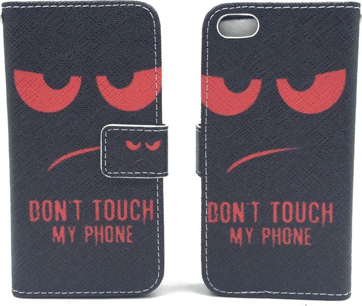 Produktbild König Design Schutz Handy Hülle für Apple iPhone 5 / 5s / SE Case Cover Tasche Wallet Etui (Apple iPhone 5)