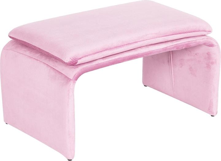 HTI-Living Sgabello imbottito W/H/D 61 x 37 x 40 cm Vance Pink