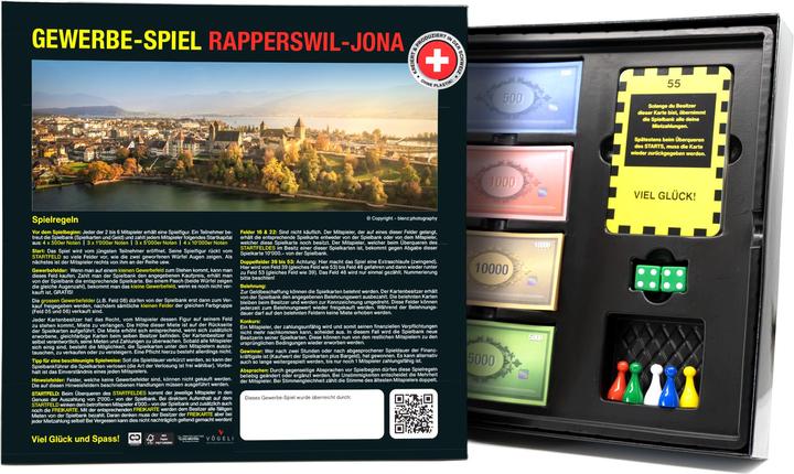 Produktbild Gewerbe-Spiel Brettspiel RAPPERSWIL-JONA SG (Deutsch)