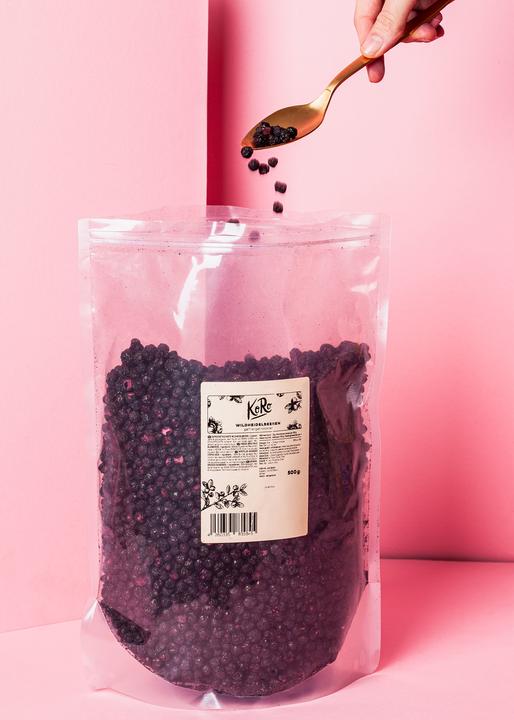 Actual product image KoRo Freeze-dried wild blueberries (500 g)