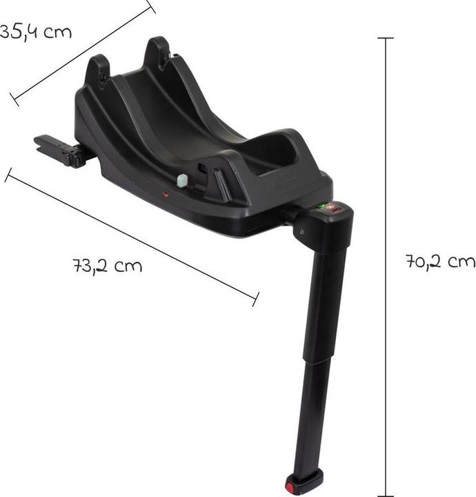 Image du produit Graco Base IsoFamily i-Size pour SnugEssentials i-Size