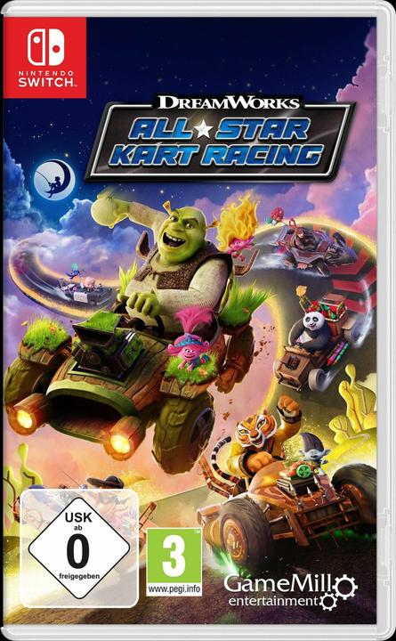 GameMill Entertainment Dreamworks All-Star Kart Racing (Switch, Switch Lite, Switch OLED, DE)