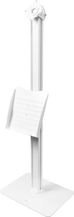Actual product image Deltaco Office Anti-theft Floor stand with brochure holder for iPad 9.