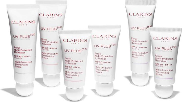 Produktbild Clarins UV Plus 5P Multi-Protection Moisturizing Screen (Sonnencreme Gesicht, SPF 50, 50 ml)