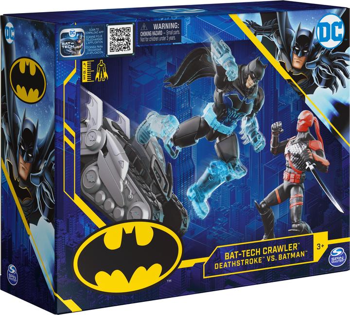 Actual product image Spin Master Bat-Tech-Geländefahrzeug mit Batman und Deathstroke