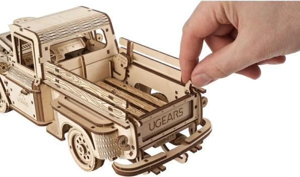 Actual product image Ugears Pick-up Lumberjack