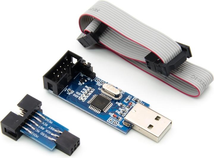 Image du produit Purecrea USBasp AVR Programmer USB ISP avec adaptateur mâle