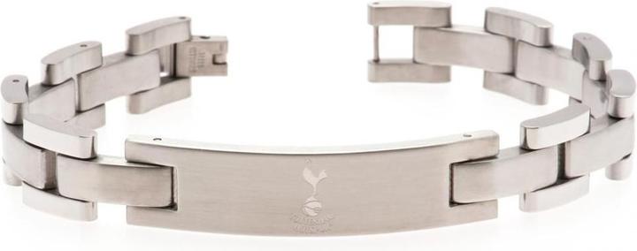 Actual product image Tottenham Hotspur FC Engraved Crest Bracelet (22 cm, 100% synthetic material)