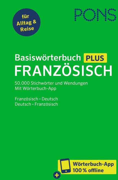 Produktbild Basiswörterbuch Plus Französisch (Deutsch, Französisch, 2024)