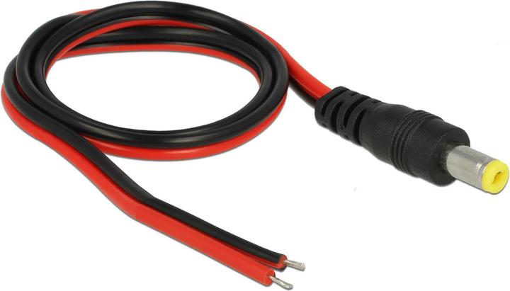 Actual product image Delock Round plug power cable, open end (0.50 m)