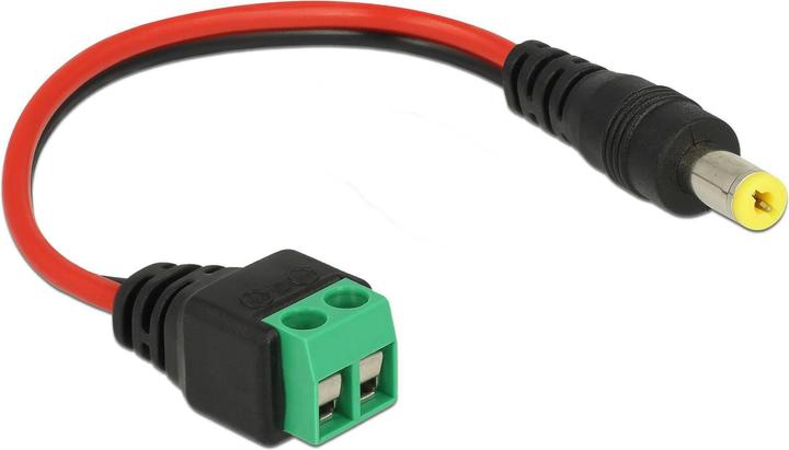 Image du produit Delock Connecteur DC vers bloc terminal 2 broches (Câbles électriques)