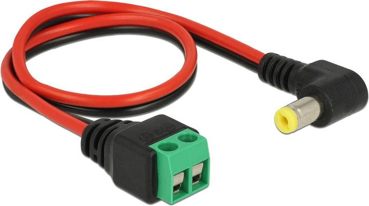 Image du produit Delock Connecteur DC vers bloc terminal 2 broches (Accessoires réseau, Câbles de réseau)