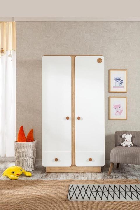 Produktbild Cilek Natura Baby Kleiderschrank 2-türig (104 cm)