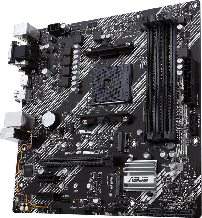Image du produit ASUS PRIME B550M-K (AM4, AMD B550, mATX)