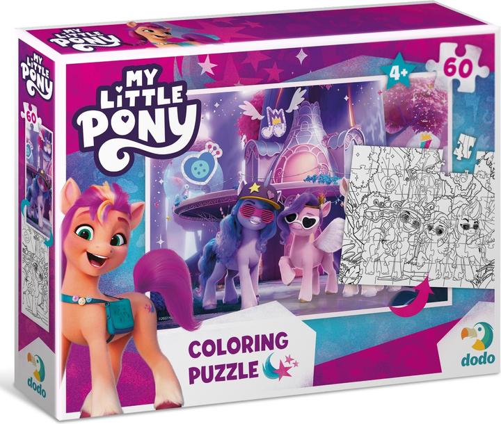 Produktbild Dodo Zum Ausmalen 2in1 My Little Pony (60 Teile)