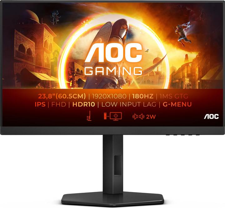 Produktbild AOC 24G4X (1920 x 1080 Pixel, 23.80")