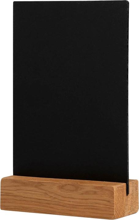 Produktbild Europel Kreidetafel Tischaufsteller, DIN A6 hoch, eiche