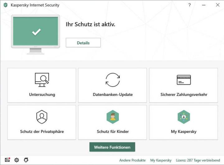 Immagine prodotto Kaspersky Sicurezza Internet 2020 (3 Utente, 12 mesi)