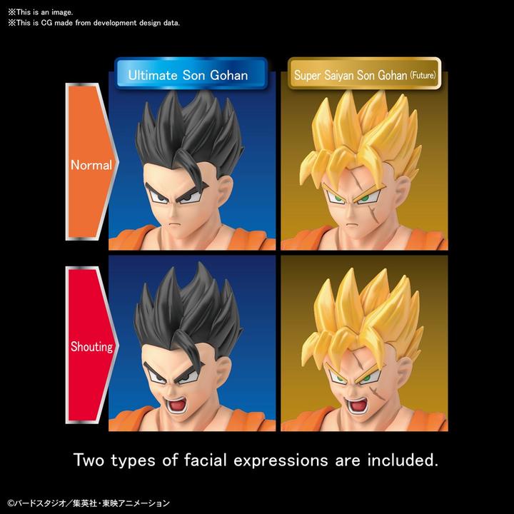 Actual product image Bandai Dragon Ball - Son Gohan Figure Rise