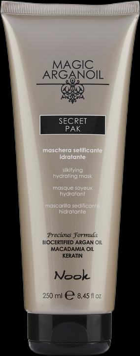 Image du produit Nook Pak Secret Mask Hydratant à l'huile d'argan, à la kératine et à l'huile de macadamia 250ml (250 ml)