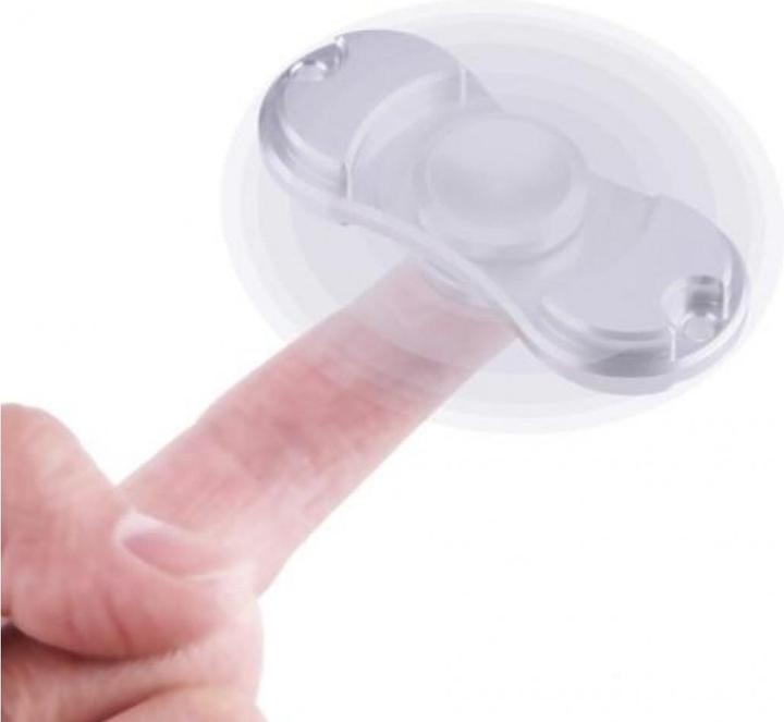 Actual product image FidgetSpinner Duo Spinner 2-Wing Aluminium
