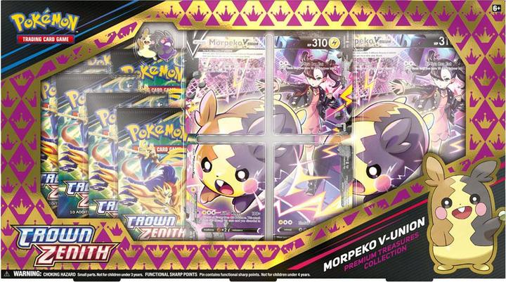 Actual product image Asmodée Pokémon trading card game Crown Zenith Morpeko V-Union Premium Collection