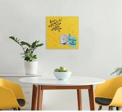Actual product image Sigel Glass magnetic board Artverum with design (Magnet board, 60 x 40 cm)