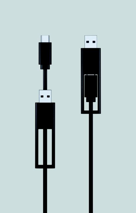 Actual product image Dell D6000 (USB-C, 4 Ports)