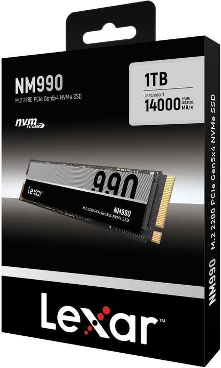 Actual product image Lexar NM990 (1000 GB, M.2 2280)