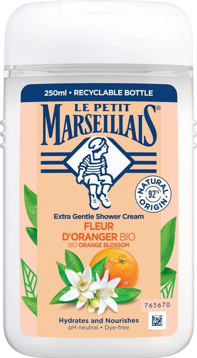 Actual product image Le Petit Marseillais Shower gel BIO orange blossom 3 x 250 ml (750 ml)