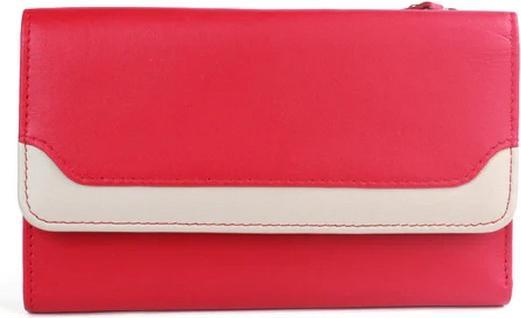 Eastern Counties Leather Nova Leder Brieftasche Kontrasteinsatz