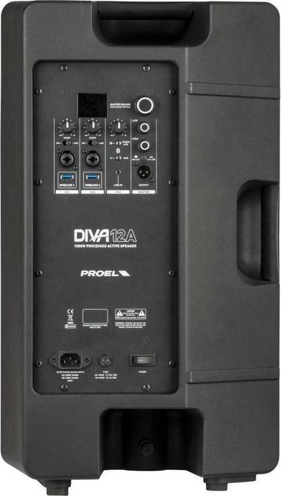 Actual product image Proel Active speaker 12 inch (Active)