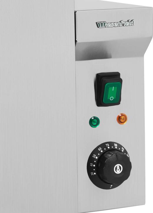 Produktbild Wiesenfield Brühkessel für Geflügel Brühautomat Brühmaschine 3 - 5 Hühner Edelstahl 1.800 W