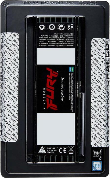 Actual product image Kingston Fury Renegade Pro XMP 256GB Kit (8 x 32GB), DDR5, 6400MT/s, CL32, Overclockable, ECC, Intel XMP, RDI (8 x 32GB, 6400 MHz, DDR5 RAM, R-DIMM)