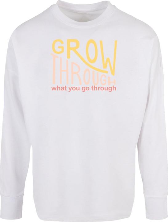 Actual product image Merchcode Spring - Grow through 2 Oversized Longsleeve - 114009 (4XL)