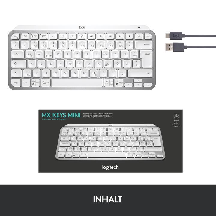 Actual product image Logitech MX Keys Mini (CH, Wireless)