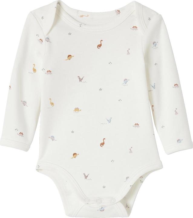 Immagine prodotto Vertbaudet Confezione da 5 body per neonati a maniche lunghe con dinosauri in stile slip-on, cotone biologico (68)