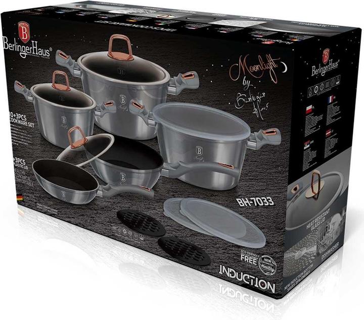 Actual product image BerlingerHaus Pot Set Berlinger (20 cm, Pan set + pot set, Aluminium)