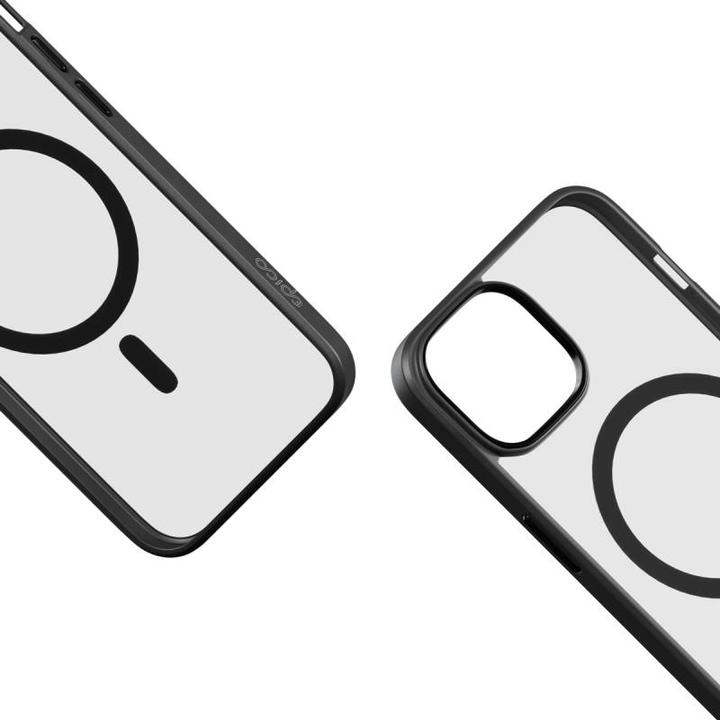 Immagine prodotto Epico Mag+ Hero, Custodia per iPhone 15, trasparente/nero (Apple iPhone 15)