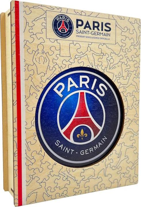 Iconic PSG FC - Logo - Holz Puzzle Grösse L (500 Teile) (500 Teile)