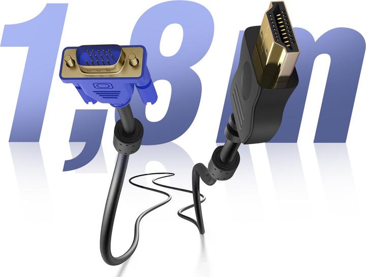 Produktbild Avizar HDMI (Typ A) — VGA (1.80 m, VGA, HDMI)
