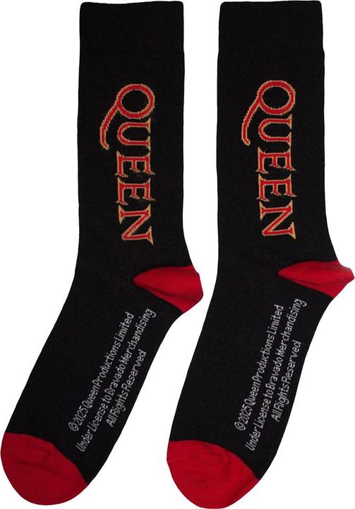 Immagine prodotto Queen Calzini Logo Verticale Adulto Unisex (39.5 - 45.5)